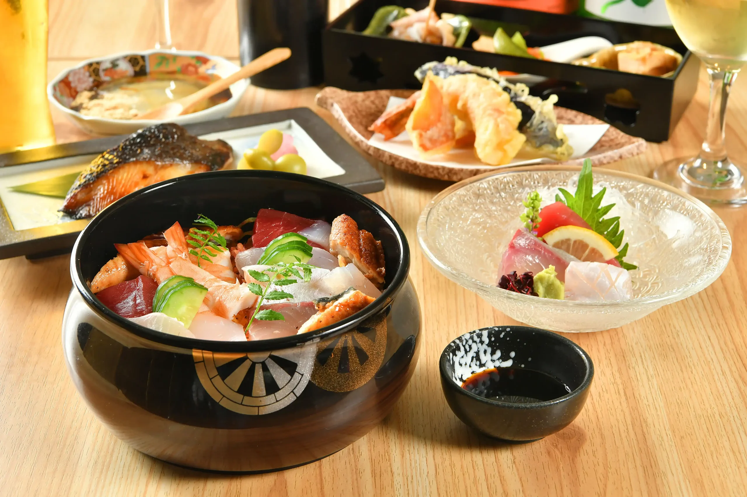【ランチ限定｜プレミアムのの御膳】 特選ちらし鮨やウェルカムドリンク付＜接待/会食/記念日＞ 