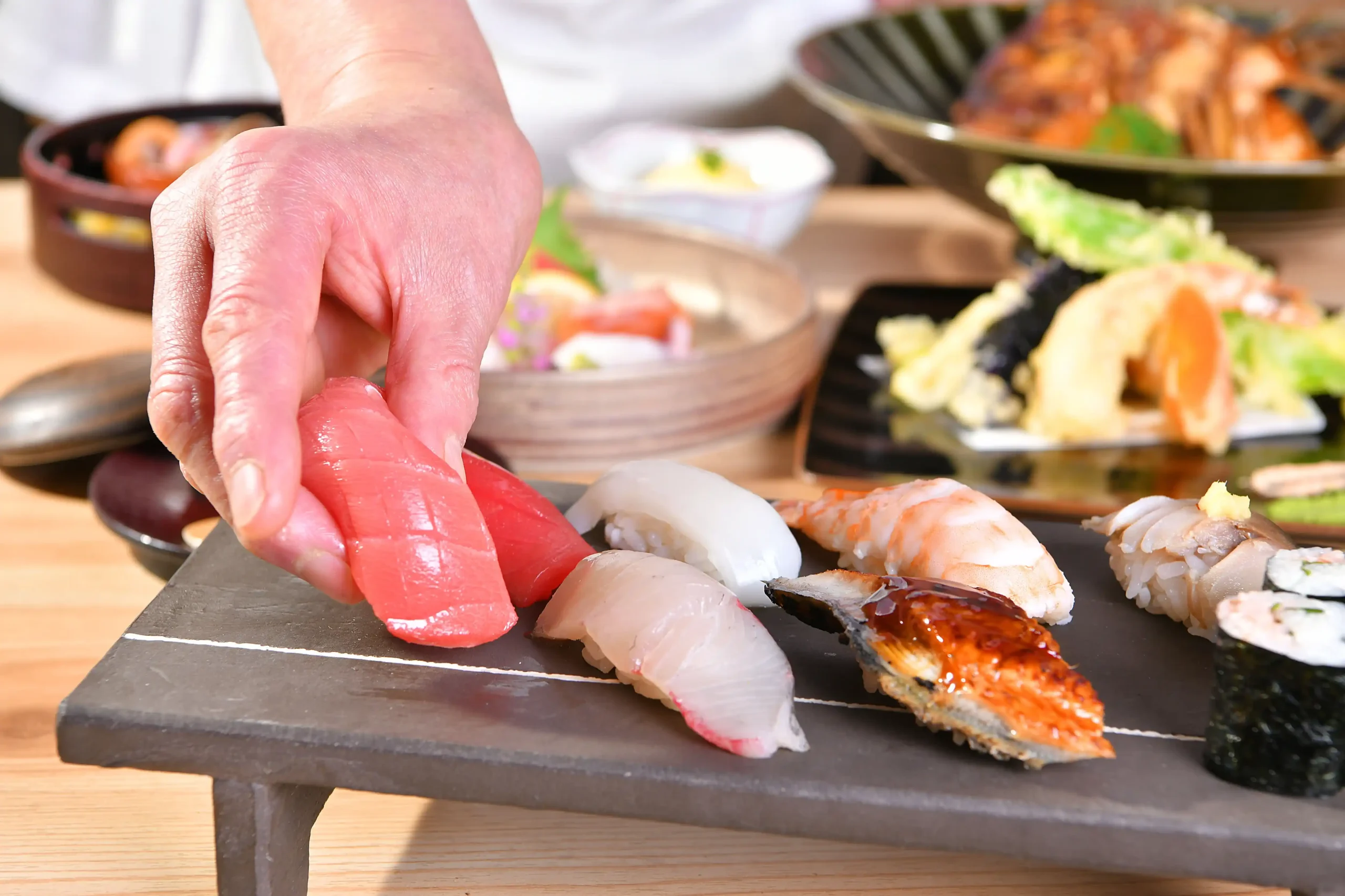 【ランチ限定コース】天ぷらや煮魚、握り寿司など全7品　＜接待/記念日/デート/ママ会＞ 